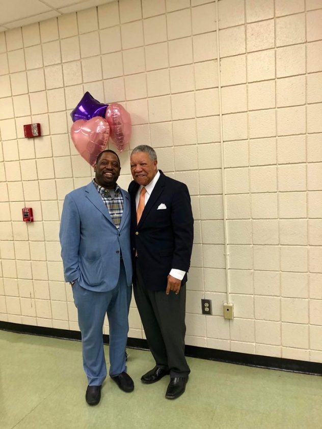 Chairman Robb Pitts with Commissioner Marvin Arrington, Jr. at Black Girl Magic ATL 2018