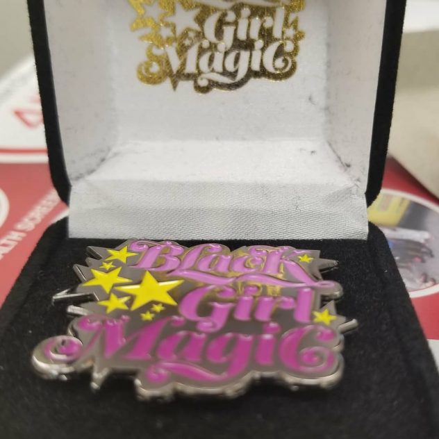 Black Girl Magic ATL 2018 pin